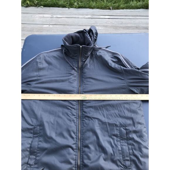 Calvin Klein Mens Full Zip Hooded Jacket Green & Gray Gunmetal Sz large READ - Picture 12 of 12